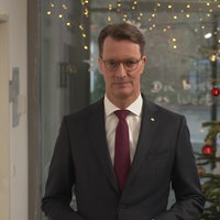 NRW-Ministerpräsident Hendrik Wüst hält die Neujahrsansprache