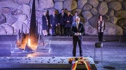 André Kuper, Präsident des Landtags, besucht die Gedenkstätte Yad Vashem in Israel