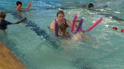 Anfänger-Schwimmkurs beim SV Kettwig in Essen