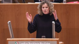 Die innenpolitische Sprecherin der Grünen im NRW-Landtag, Julia Höller