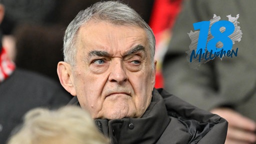 NRW-Innenminister Herbert Reul (CDU) beim Spiel Bayer Leverkusen gegen den 1.FC Köln