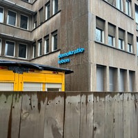 Bild des Logos der Landeszentrale für politische Bildung am alten Standort 