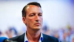 Matthias Helferich auf der Landeswahlversammlung der AfD in Marl