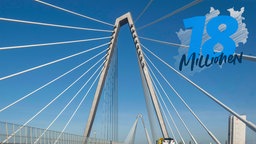 18 Millionen - Leverkusener Rheinbrücke