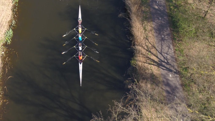 Rudern, Jugendleistungssport, Vierer-Boot