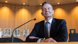 Volker Wissing (parteilos, damals FDP), ehemaliger Bundesverkehrsminister, vor dem Parlamentarischen Untersuchungsausschusses "Brückendesaster und Infrastrukturstau"