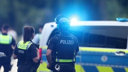 Polizei im Einsatz