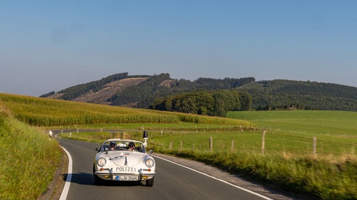 Porsche 356 B unterwegs im Sauerland