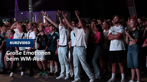 WM-Aus beim Public-Viewing in Herten | Video | TN