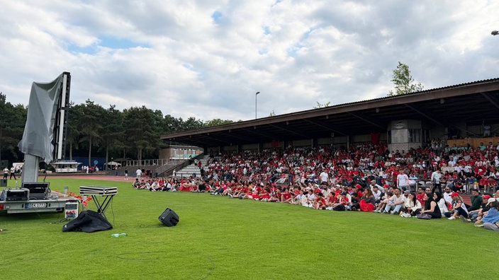 Marokko Public-Viewing in Düsseldorf Benrath