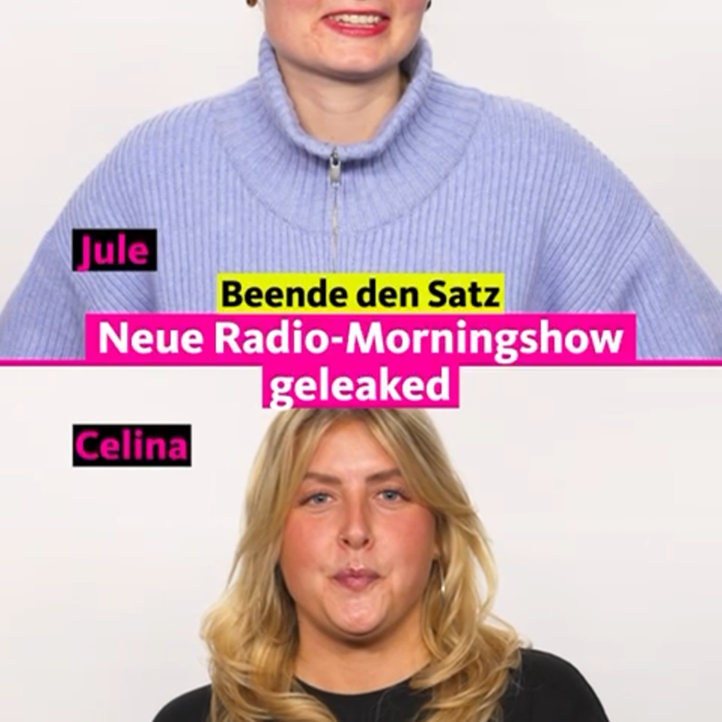 Beende den Satz mit Celina Pegel und Jule Blaase