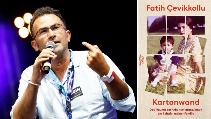 Fatih Cevikkollu und sein Buch "Kartonwand"