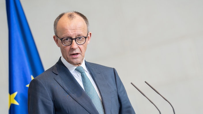Bundeskanzler Friedrich Merz empfängt syrischen Übergangspräsidenten