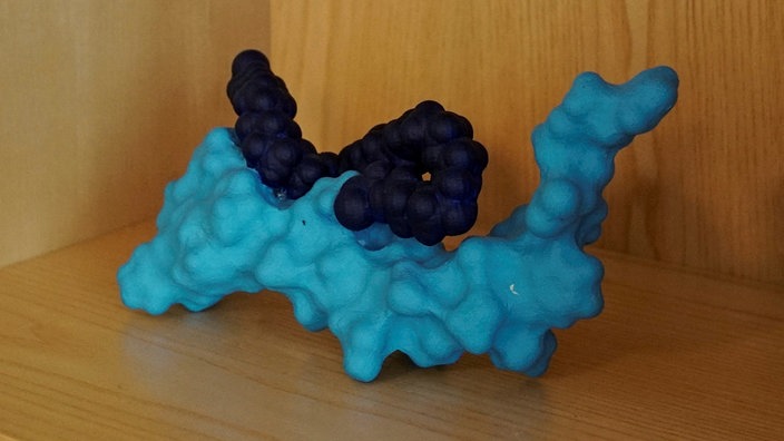 Model molekula semiglutida