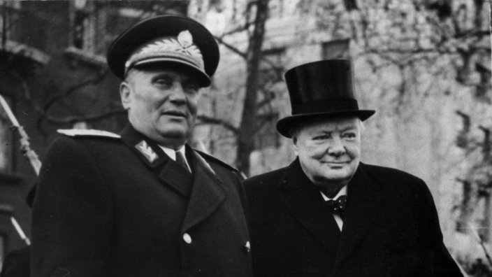 Josip Broz Tito i Winston Churchill 