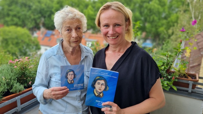 Ewa Maria Slaska i Anna Krenz
