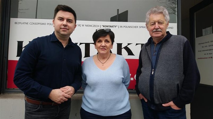 Maria Klon z rodziną