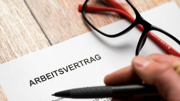 Ein Arbeitsvertrag