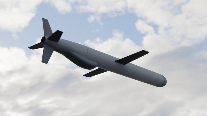 Der amerikanische Marschflugkörper Tomahawk