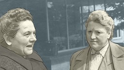 Elisabeth Selbert und Frieda Nadig