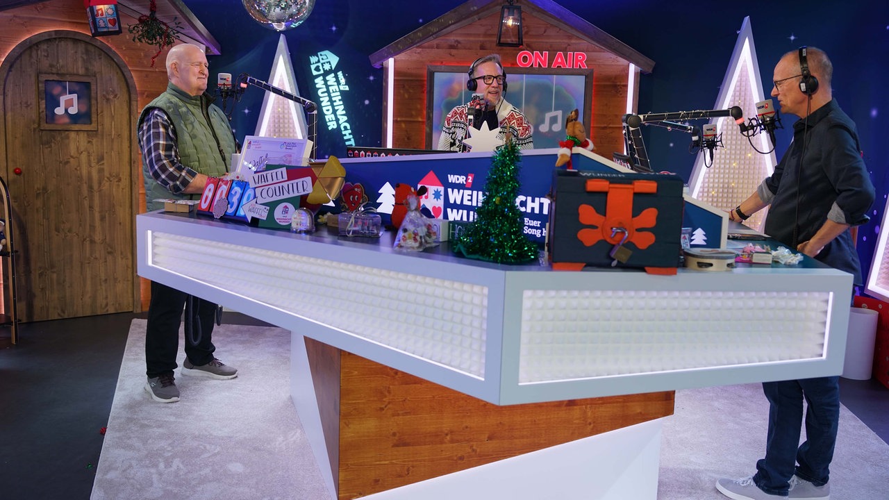Das WDR 2 Weihnachtswunder am Dienstag (16.12.2025) - Markus Maria Profitlich zu Gast im Glashaus
