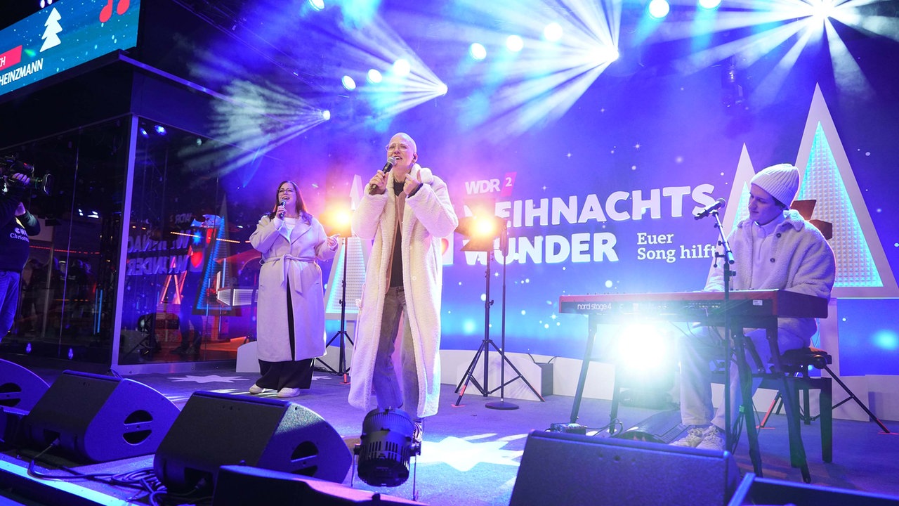 Das WDR 2 Weihnachtswunder am Dienstag (16.12.2025) - Stefanie Heinzmann zu Gast im Glashaus