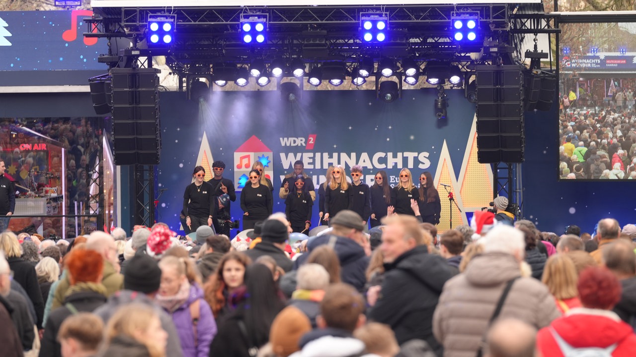 WDR 2 Weihnachtswunder 2025 in Essen - Berufkolleg Friedrich List, Hamm
