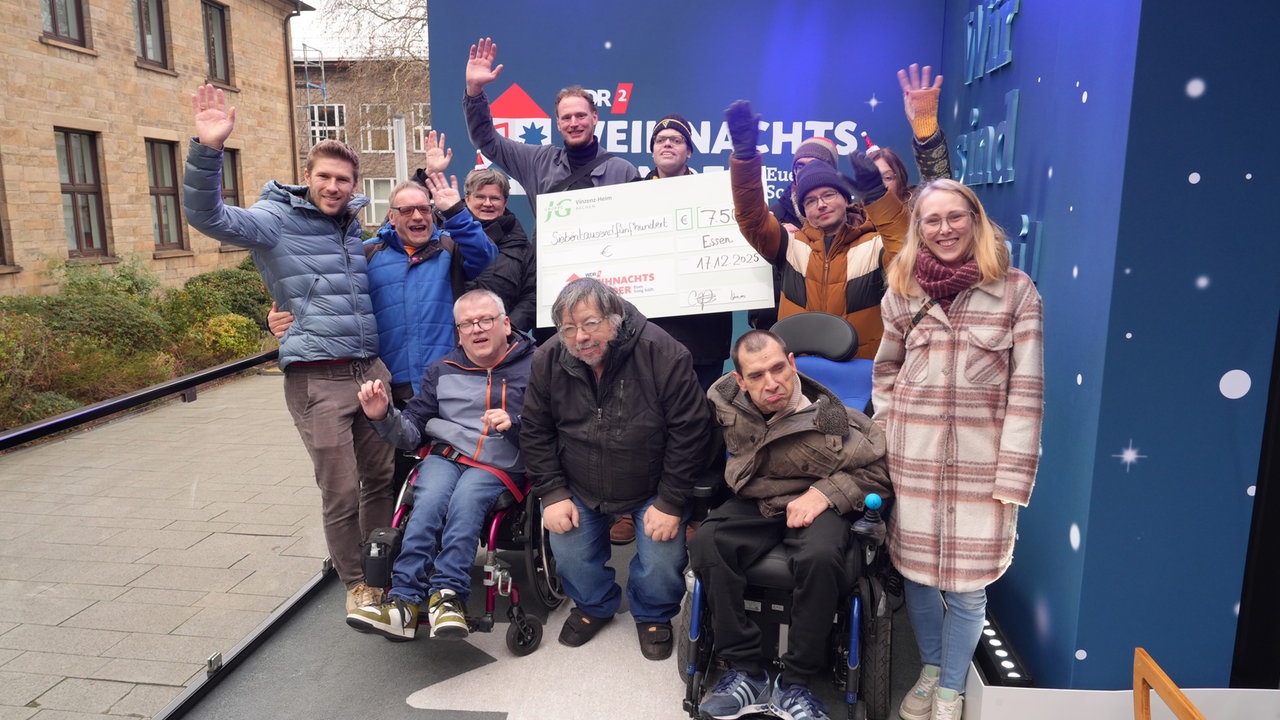 WDR 2 Weihnachtswunder 2025 in Essen - Vinzenz-Heim Aachen