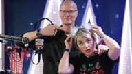 Das WDR 2 Weihnachtswunder am Montag (15.12.2025) - Sabine Heinrich und Thomas Bug im Glashaus