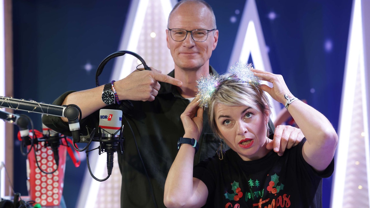 Das WDR 2 Weihnachtswunder am Montag (15.12.2025) - Sabine Heinrich und Thomas Bug im Glashaus