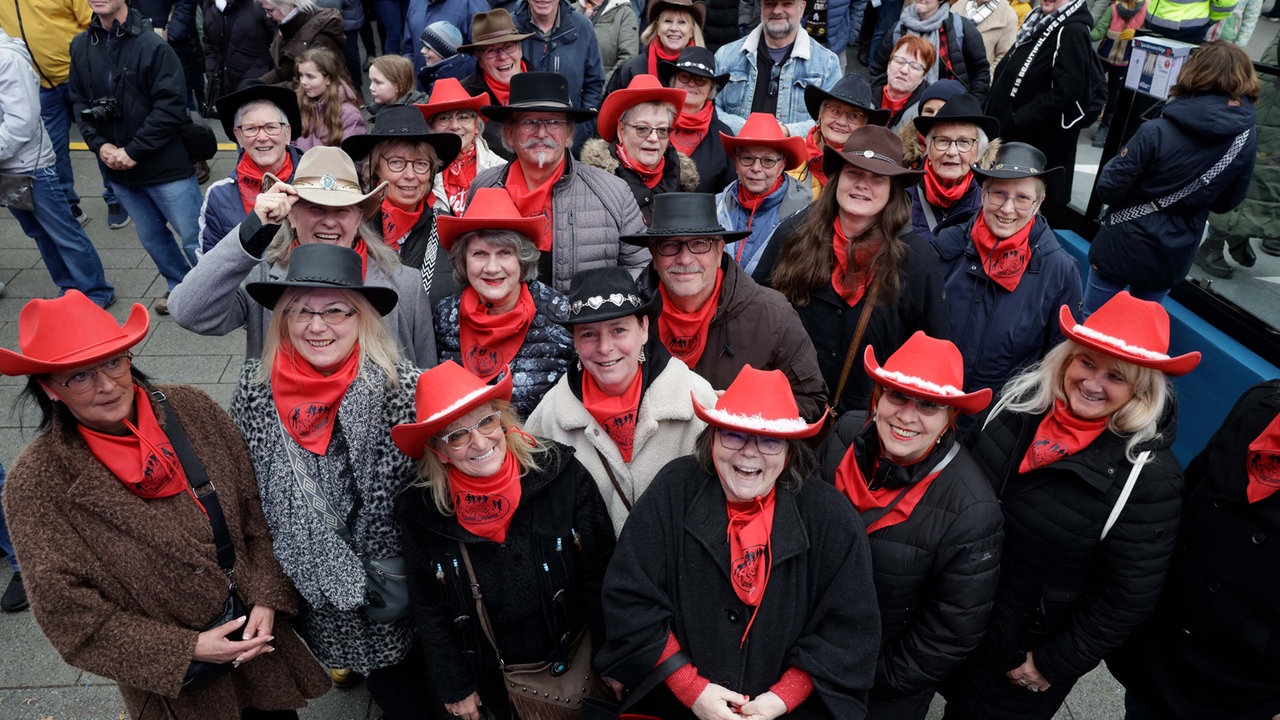 Das WDR 2 Weihnachtswunder am Sonntag - die Rosehill Linedancer in Essen