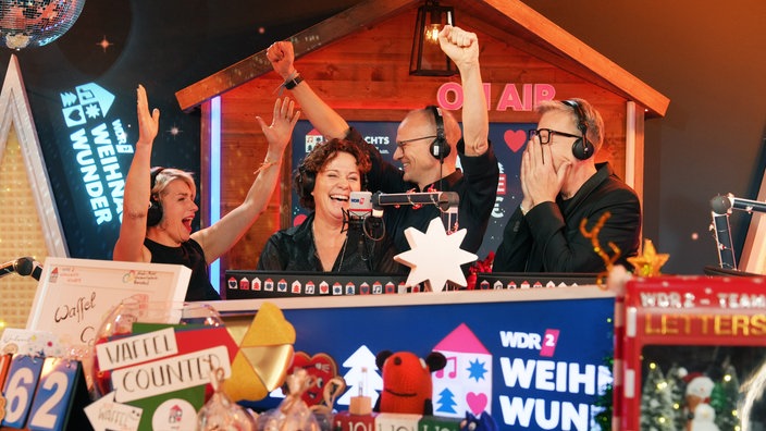 Das Finale beim WDR 2 Weihnachtswunder 2025 in Essen!