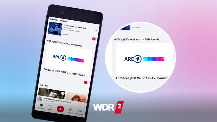WDR 2 in ARD Sounds - Anleitung