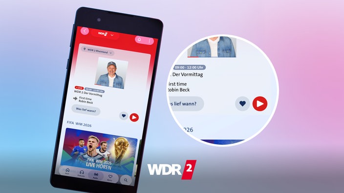 WDR 2 in ARD Sounds - Anleitung