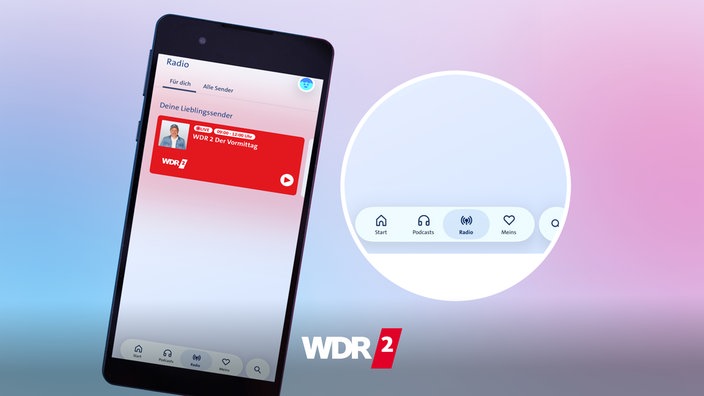 WDR 2 in ARD Sounds - Anleitung