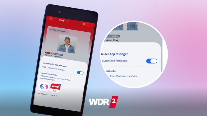 WDR 2 in ARD Sounds - Anleitung