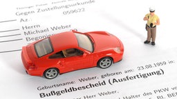 Symbolbild: Bußgeldbescheid