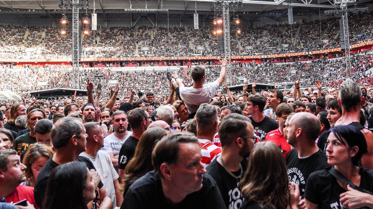 Impressionen vom Konzert der Toten Hosen in Düsseldorf am 3. Juli 2026