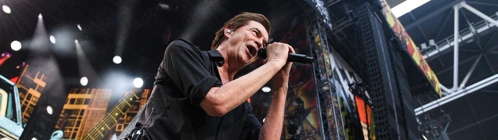 Campino, Sänger der Toten Hosen, beim Konzert in Düsseldorf am 3. Juli 2026