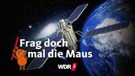 3D-Illustration eines Kommunikations-Satelliten
