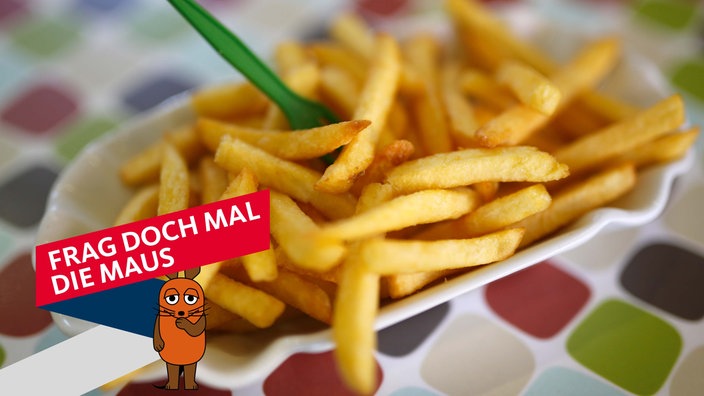 Pommes Frites sind in einer Schale in einem Imbiss in Wattenscheid zu sehen (Archivfoto vom 06.04.2018)