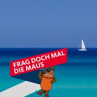 Blaues Meer mit Segelboot