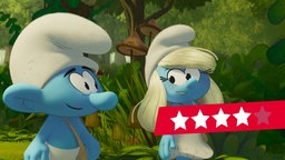 Szene aus "Die Schlümpfe: Der große Kinofilm"