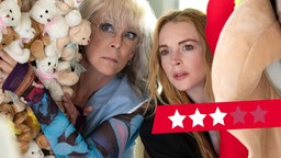 Szene aus dem Kinofilm "Freakier Friday" mit Jamie Lee Curtis und Lindsey Lohan