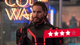 Jared Leto als Ares in einer Sene des Films "Tron: Ares"