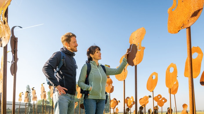 Nieheimer Kunstpfad: Installation "Encore, Zugabe"