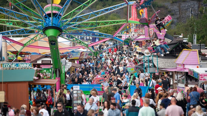 Montgolfiade in Warstein - Kirmes
