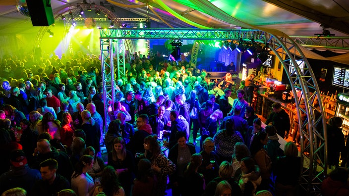 Montgolfiade in Warstein - Party am Abend