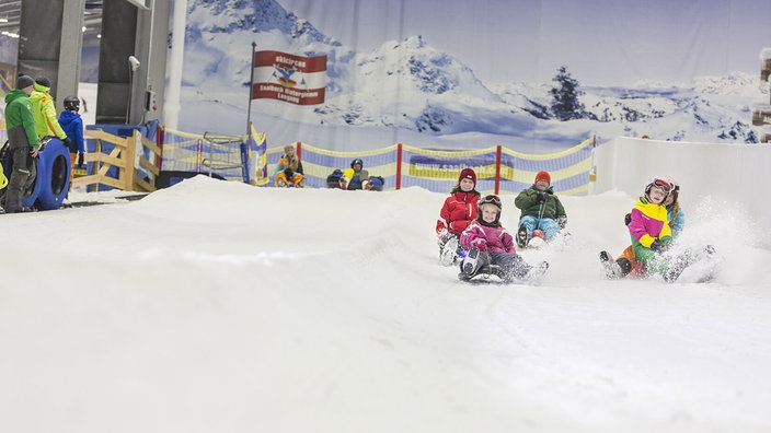 Skihalle Neuss: Rodelbahn