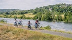 Sommerferien im Ruhrgebiet: Ruhrtalradweg bei Hattingen
